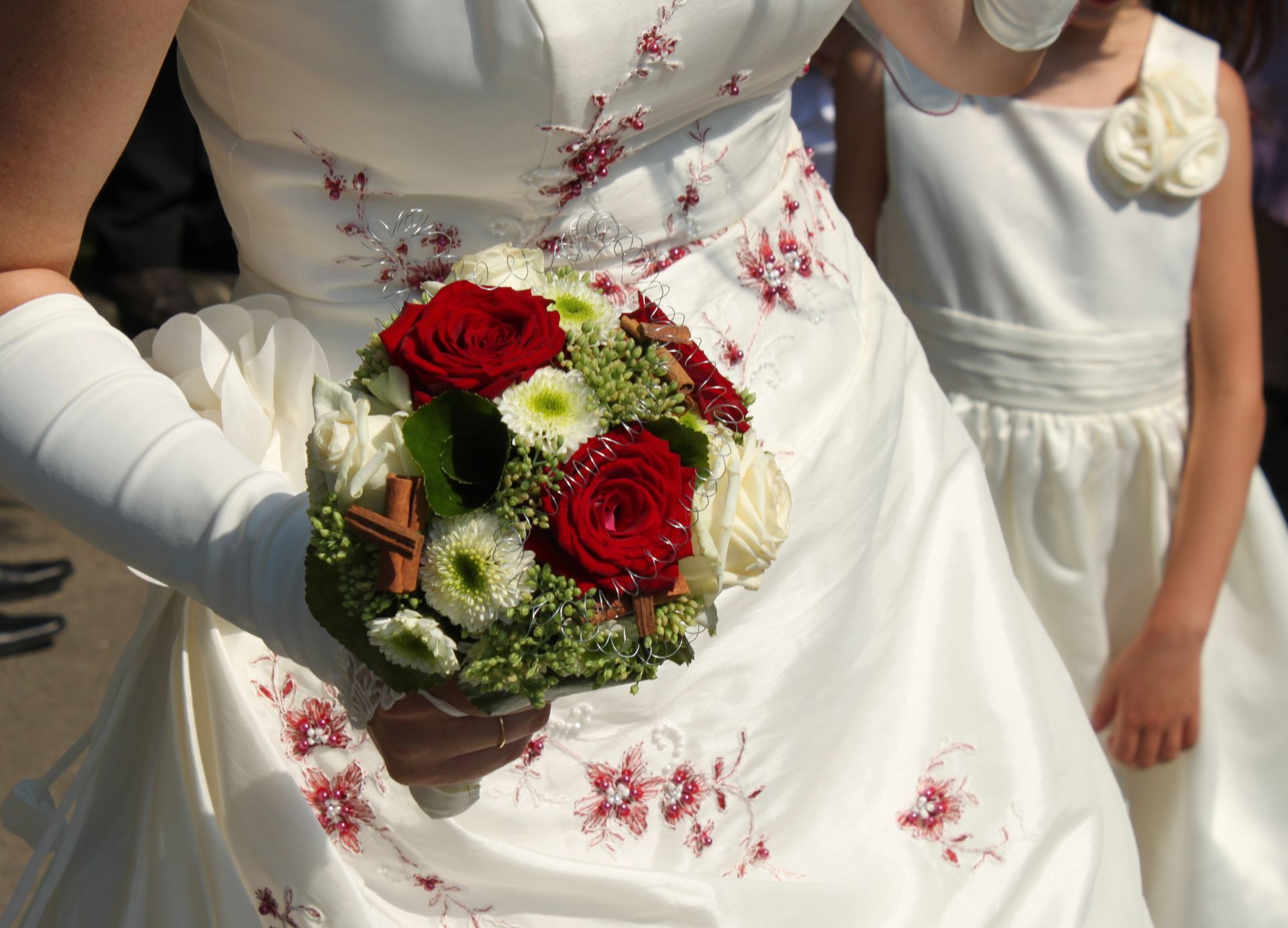 Bouquer et robe de mariée Esther Raguenet Photographie Mariage